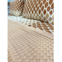 ETEHOMETEX ÇİFT KİŞİLİK HAVUZLU PİKE TAKIMI BEJ 8696474231880